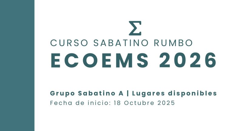 Curso Sabatino Rumbo ECOEMS 2026